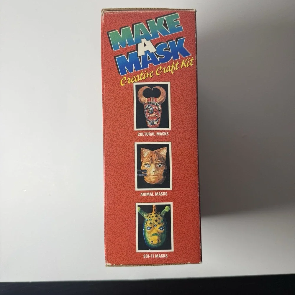 1979 Make a Mask Creative Craft Kit VINTAGE Halloween